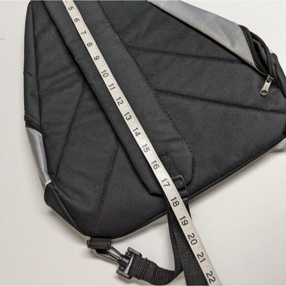 Disney Castaway Club Crossbody Back Bag Backpack Grey / Silver Cruise Vacation - Picture 10 of 10